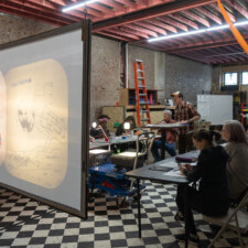 2022 Convergence 3 Group watching image projected onto a screen